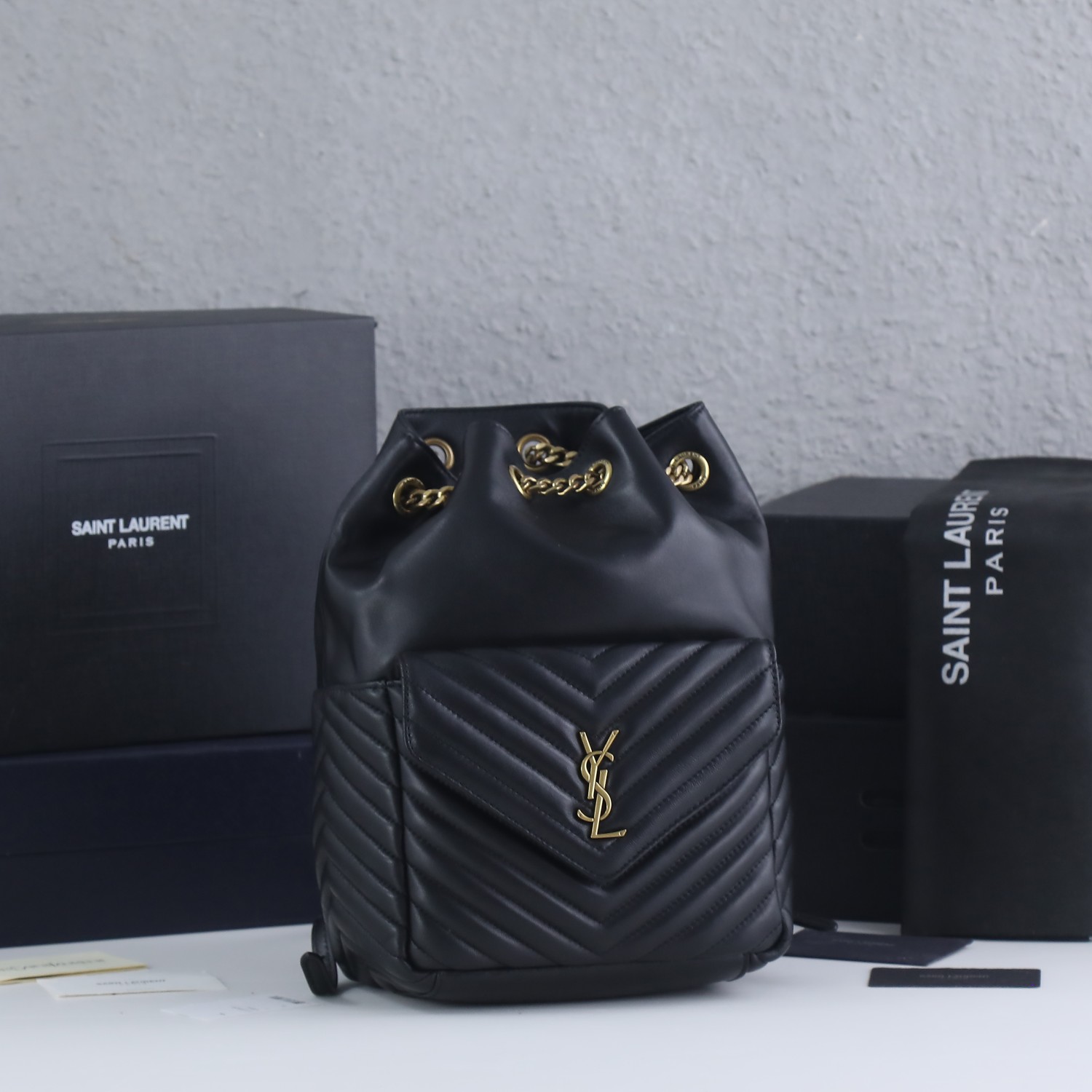 Replica Ysl Joe Backpack In Lambskin