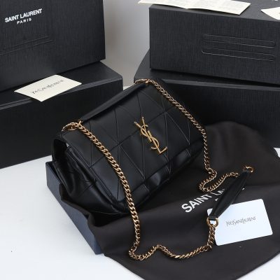 Alternative view of Replica Ysl Jamie Medium “Carre Rive Gauche” In Lambskin
