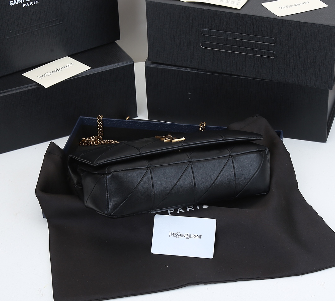 Replica Ysl Jamie Medium “Carre Rive Gauche” In Lambskin - Image 4