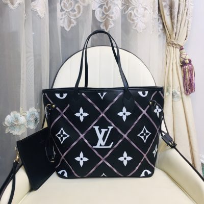 Alternative view of Replica Louis Vuitton Neverfull Mm M40996
