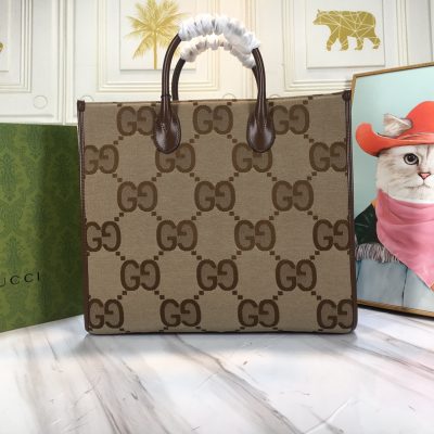Replica Gucci Tote Bag With Jumbo Gg