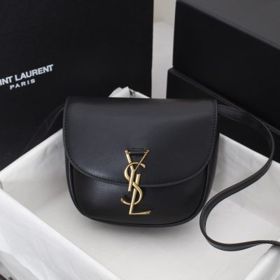 Replica Ysl Kaia Small Satchel In Smooth Leather