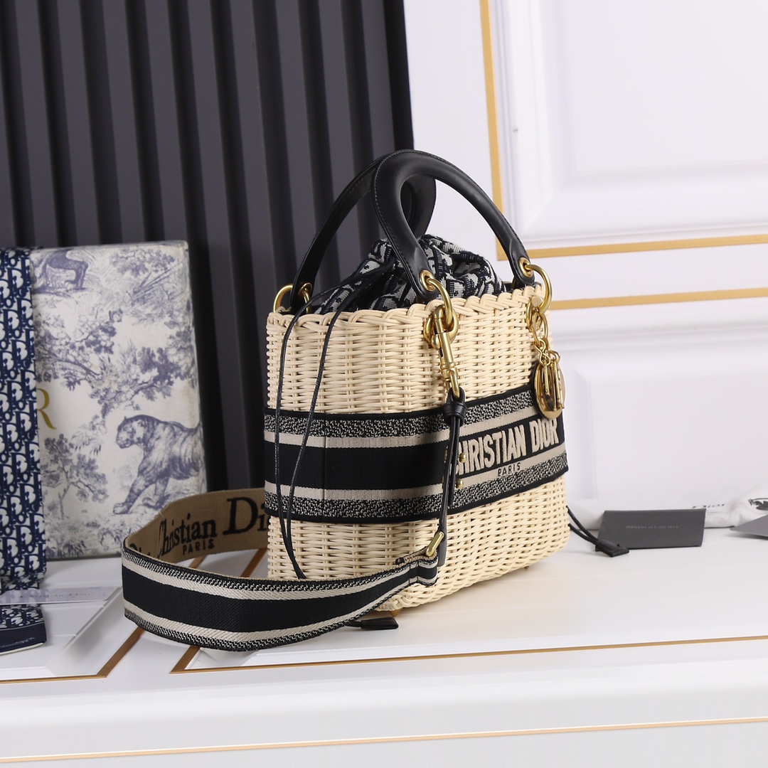 Replica Dior Lady D Bag-Black - Image 3