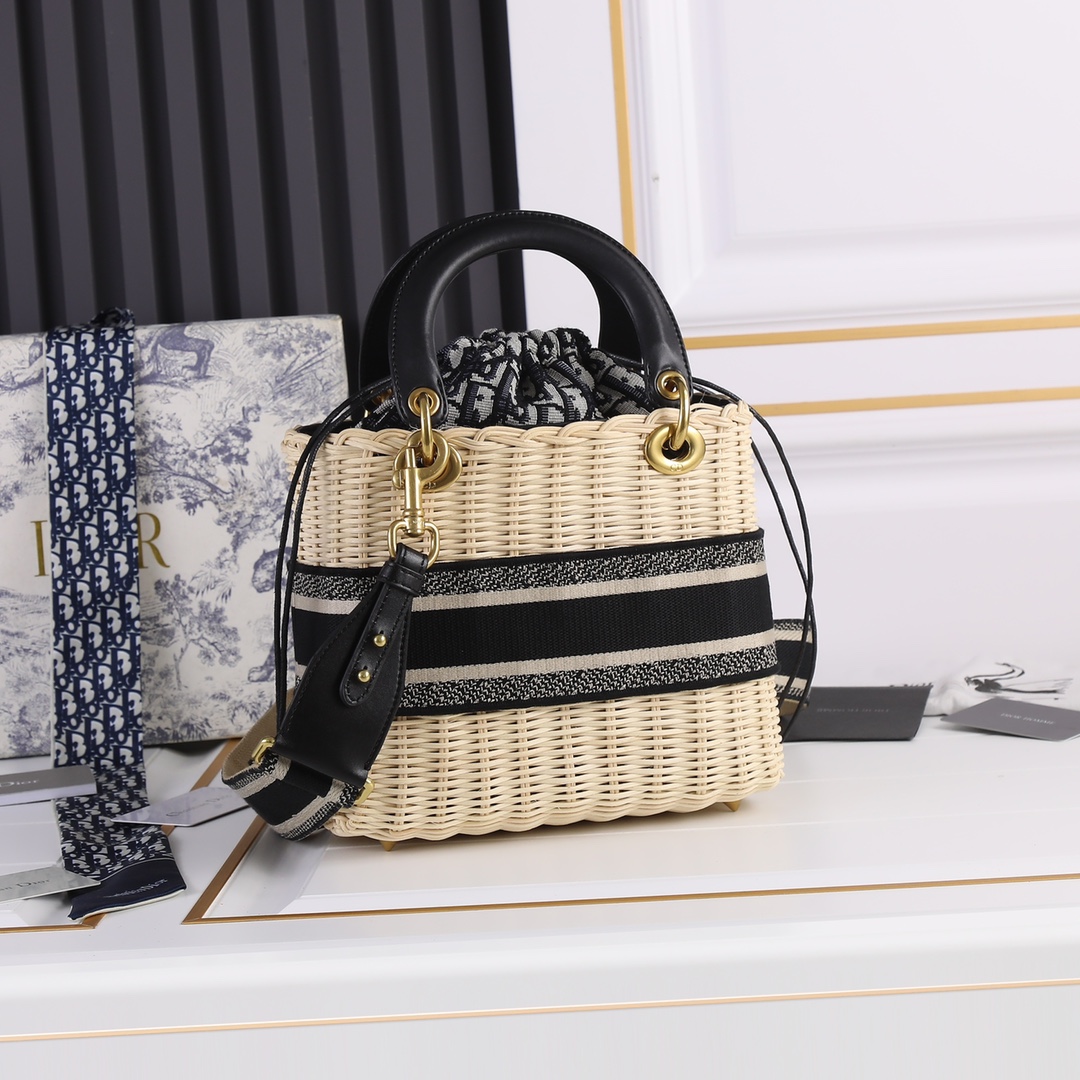 Replica Dior Lady D Bag-Black - Image 4