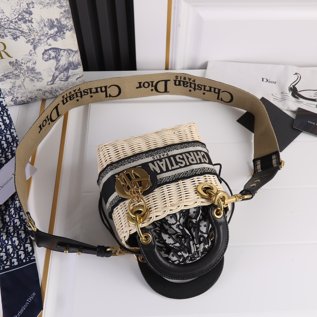 Replica Dior Lady D Bag-Black - Image 13