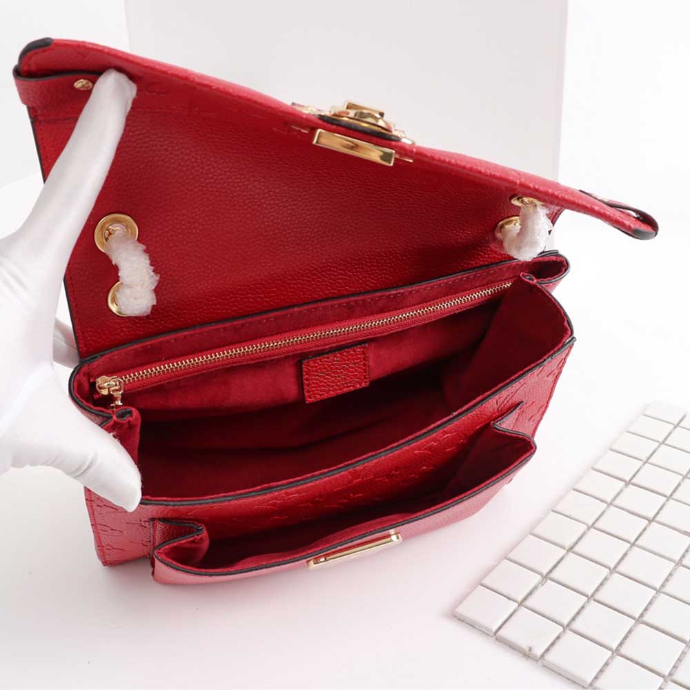 Replica Louis Vuitton Embossed Vavin Pm M43931 Black/Red/Navy - Image 14