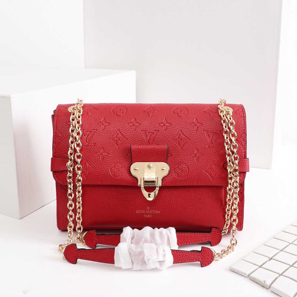 Replica Louis Vuitton Embossed Vavin Pm M43931 Black/Red/Navy - Image 10