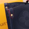 Best Replicas Bags - Louis Vuitton ONTHEGO GM-M45320 41CM Blk/Blue/Red Top Quality Louis Vuitton LV Replica Bags On Sales