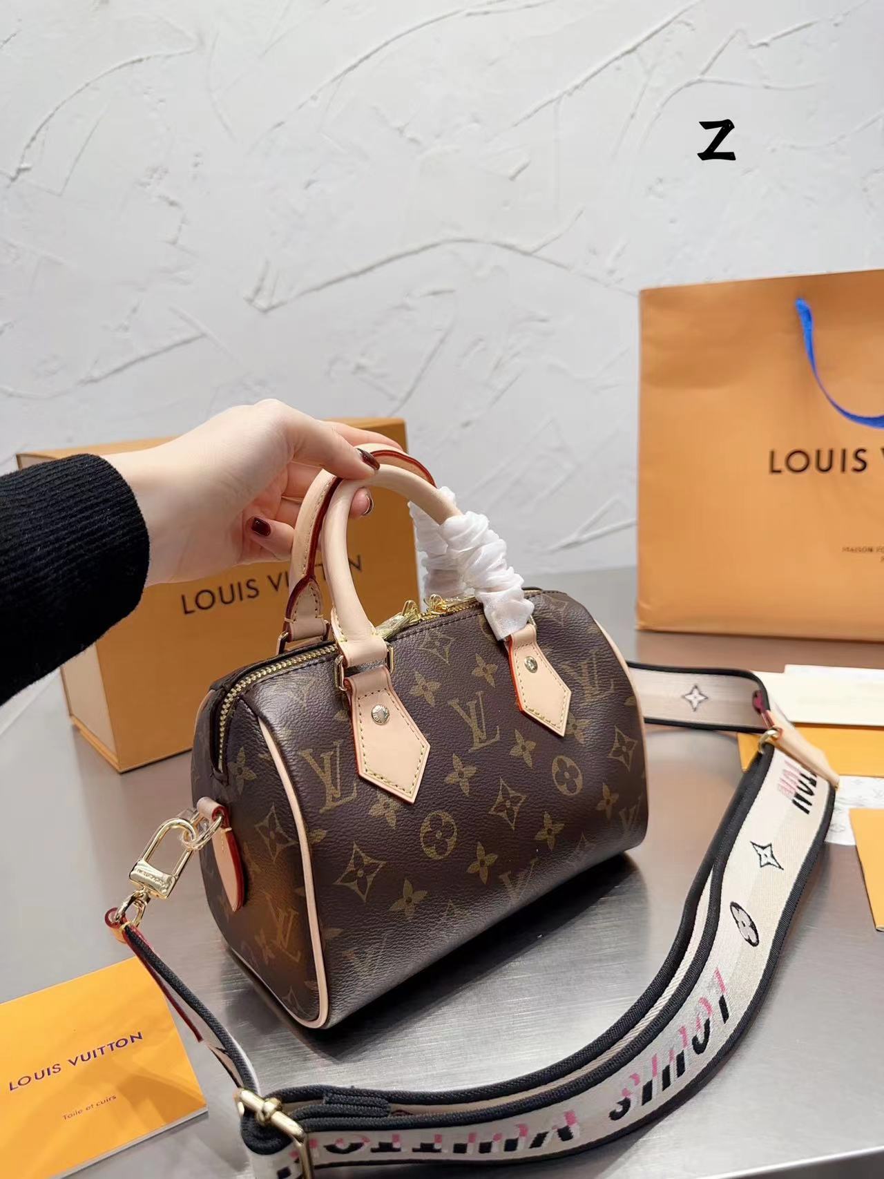 Best Replicas Bags - Louis Vuitton Monogram Canvas Nano Speedy M81085 Top Quality Louis Vuitton LV Replica Bags On Sales