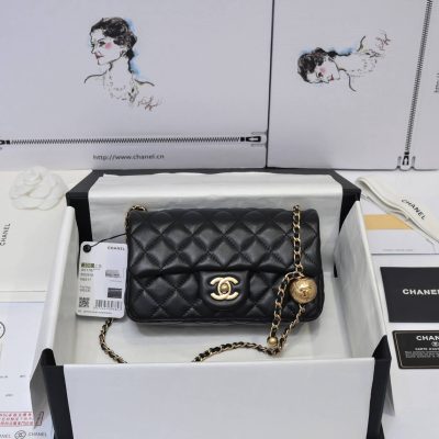 Replica Chanel Velvet With Strass Charm Strap Flap Bag As1787