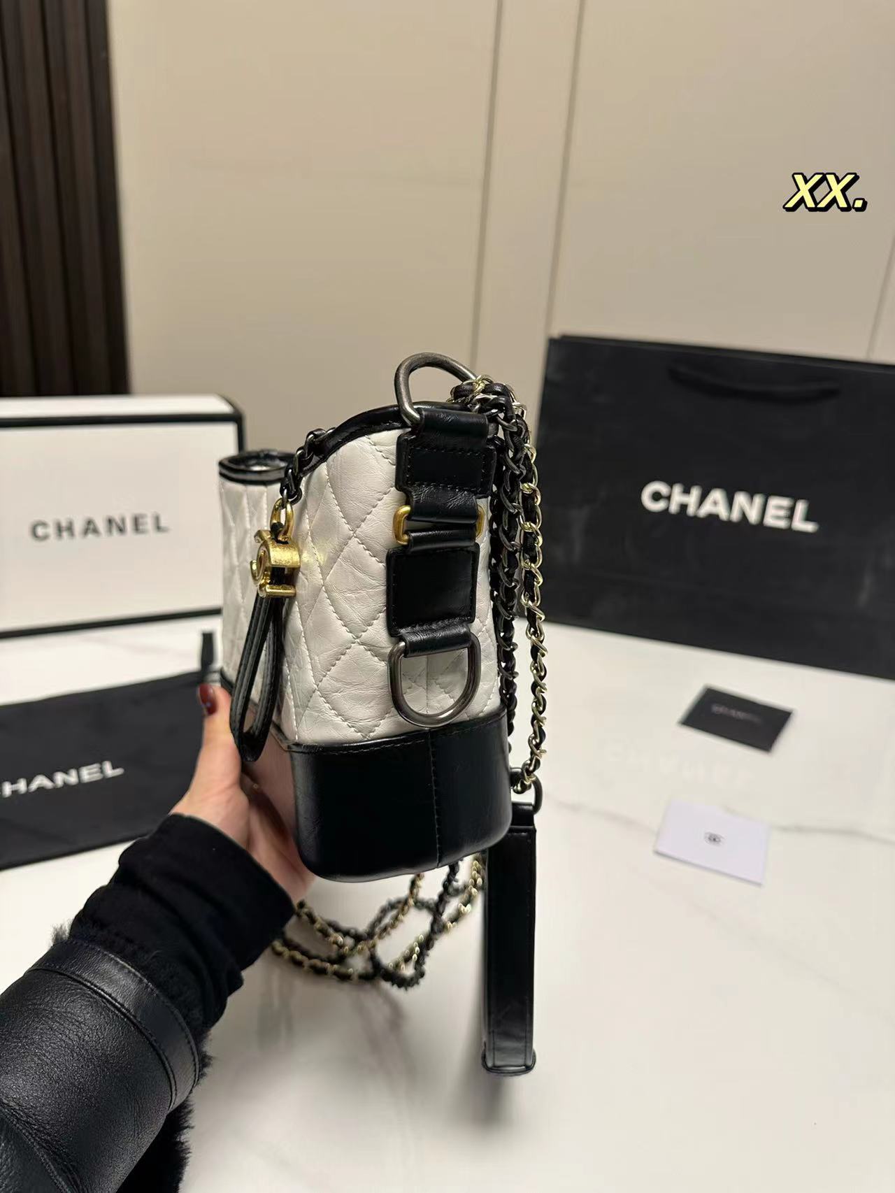 Best Replicas Bags - Chanel Chanel's Gabrielle Small Hobo Bag A91810 Top Quality Louis Vuitton LV Replica Bags On Sales