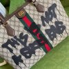 Best Replicas Bags - Balenciaga x Gucci Hacker Graffiti Medium Tote Bag 680125 Best Louis Vuitton LV Replica Bags On Sales
