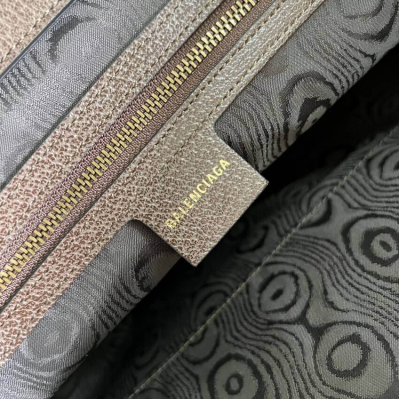 Replica Balenciaga X Gucci Hacker Large Tote Bag 680127 Beige - Image 10