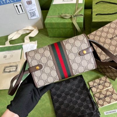 Alternative view of Replica Balenciaga X Gucci Hacker Mini Crossbody Bag 680131
