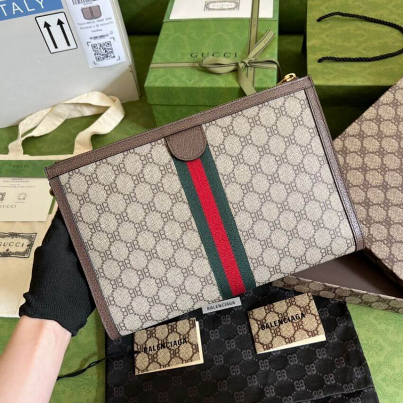 Replica Balenciaga X Gucci Hacker Pouch 680382 - Image 2