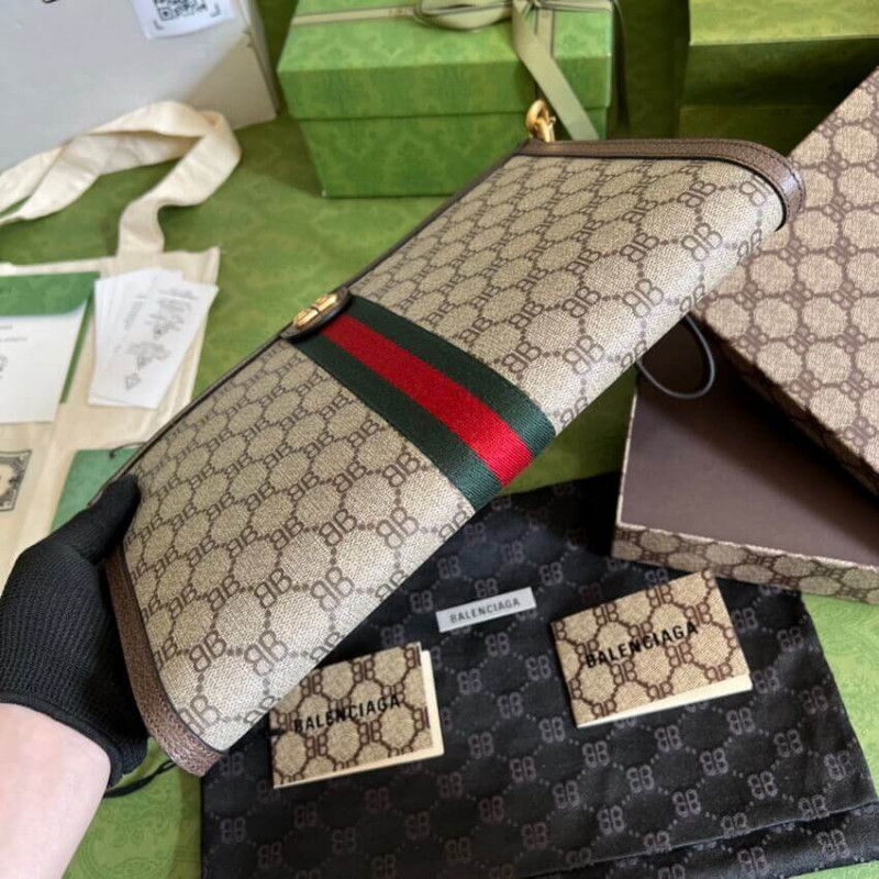 Replica Balenciaga X Gucci Hacker Pouch 680382 - Image 3