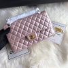 Best Replicas Bags - Chanel 1112 Pink Gold Medium Size 2.55 Lambskin Leather Flap Bag Best Louis Vuitton LV Replica Bags On Sales