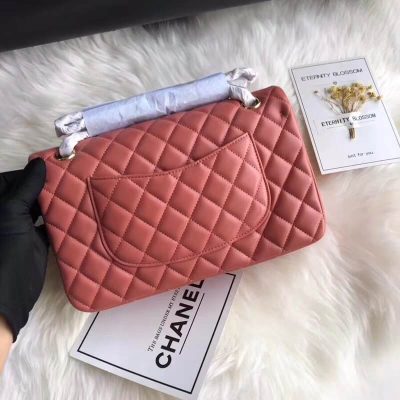 Alternative view of Replica Chanel 1112 Rose Quartz Medium Size 2.55 Lambskin Leather Flap Bag