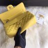 Best Replicas Bags - Chanel 1112 Yellow Medium Size 2.55 Lambskin Leather Flap Bag Top Quality Louis Vuitton LV Replica Bags On Sales