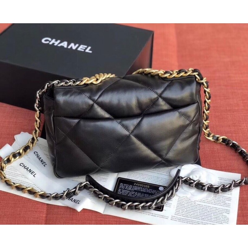Replica Chanel 19 Lambskin Flap Bag As1160 - Image 5