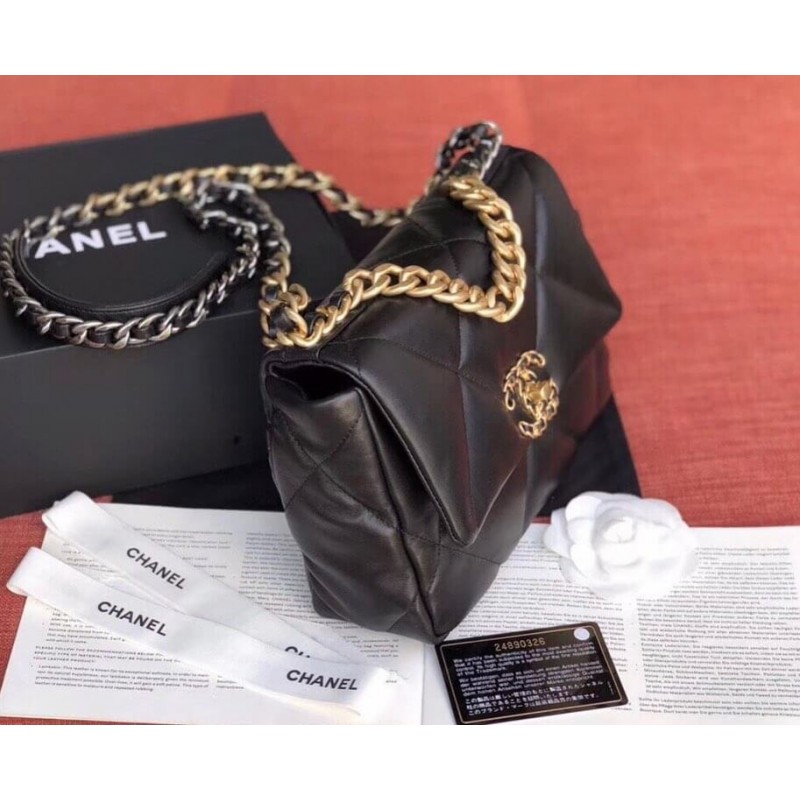 Replica Chanel 19 Lambskin Flap Bag As1160 - Image 7