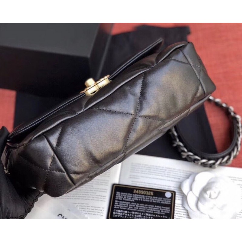 Replica Chanel 19 Lambskin Flap Bag As1160 - Image 8