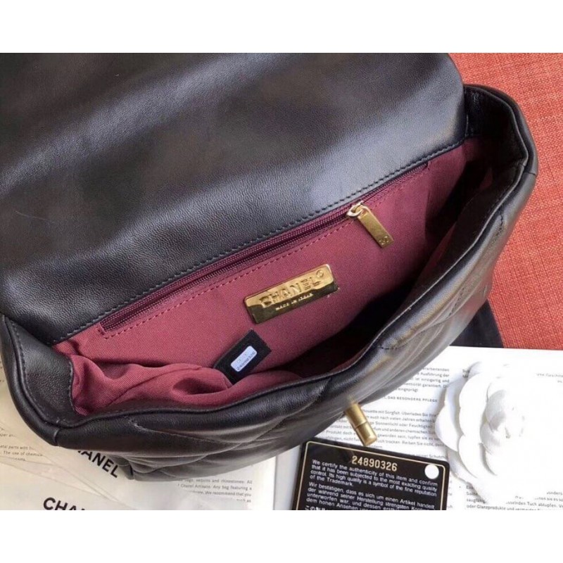 Replica Chanel 19 Lambskin Flap Bag As1160 - Image 10