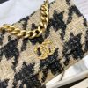Best Replicas Bags - Chanel 19 Tweed Woc With Leather Coin Purse AP0985 Top Quality Louis Vuitton LV Replica Bags On Sales