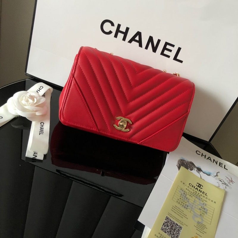 Replica Chanel Calfskin Mini Flap Bag A91586 - Image 3