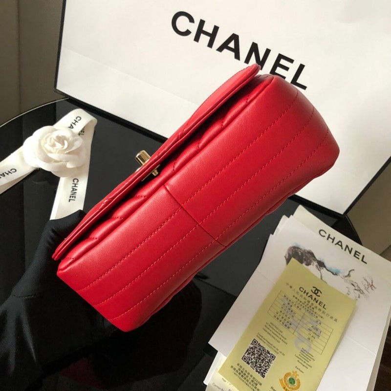 Replica Chanel Calfskin Mini Flap Bag A91586 - Image 5