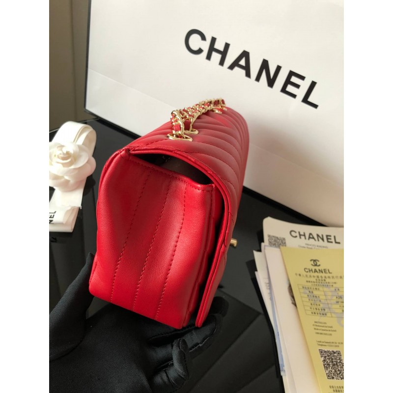 Replica Chanel Calfskin Mini Flap Bag A91586 - Image 6