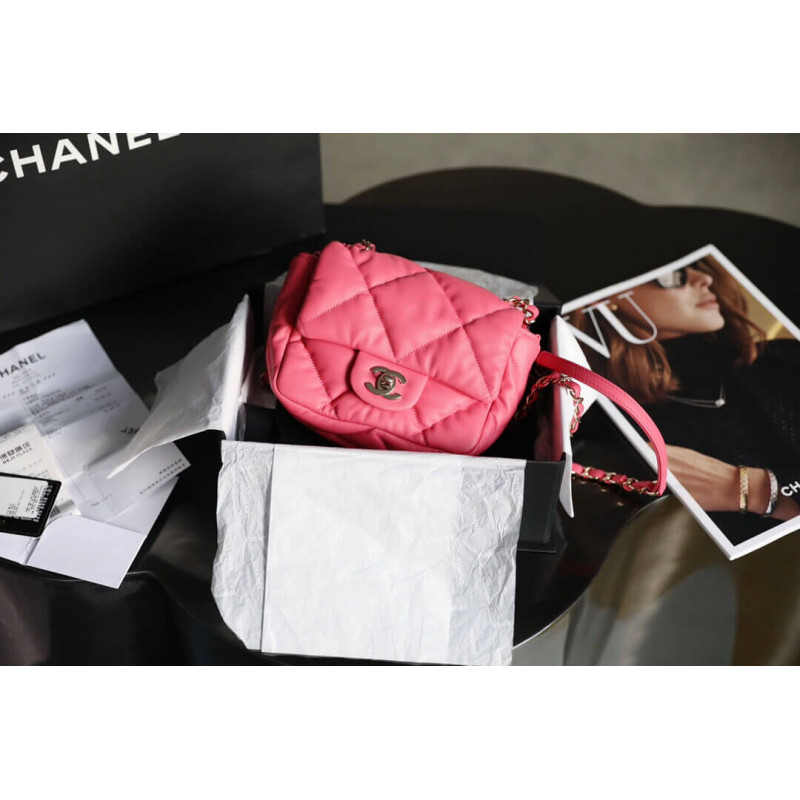Replica Chanel Calfskin Small Flap Bag As2232 - Image 4