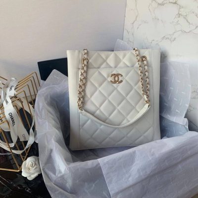 Alternative view of Replica Chanel Calfskin Small Tote As2295