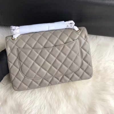 Alternative view of Replica Chanel Caviar Calfskin 30Cm Classic Flap Bag A01113