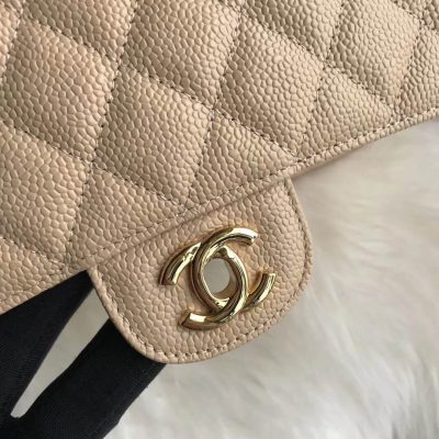 Alternative view of Replica Chanel Caviar Calfskin Classic Flap Bag A01112