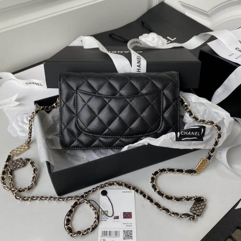 Replica Chanel Caviar Calfskin Woc Wallet On Chain Ap2400 - Image 2