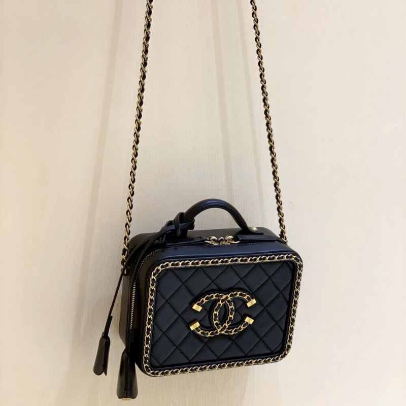 Replica Chanel Chain Around Cc Filigree Small Vanity Bag As1785 - Image 2