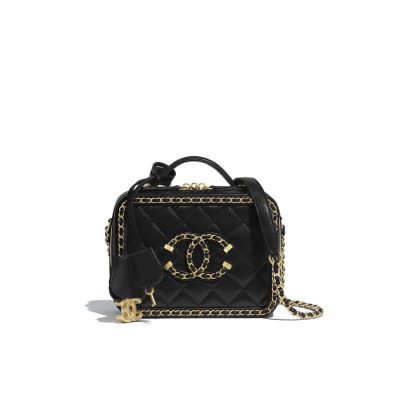 Replica Chanel Chain Around Cc Filigree Small Vanity Bag As1785