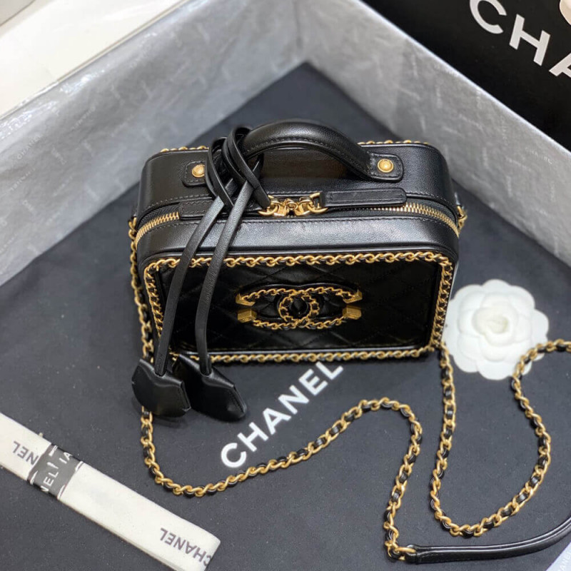Replica Chanel Chain Around Cc Filigree Small Vanity Bag As1785 - Image 6