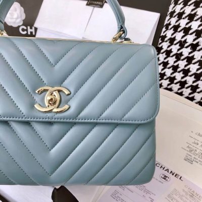 Alternative view of Replica Chanel Chevron Quilted Small Trendy Cc 25453