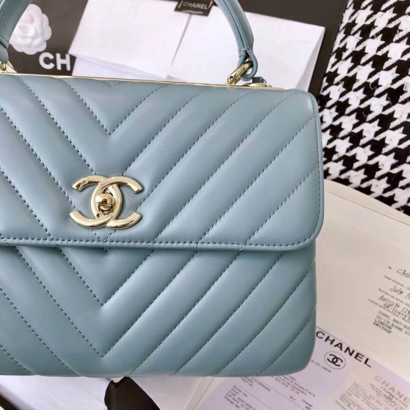 Replica Chanel Chevron Quilted Small Trendy Cc 25453 - Image 2