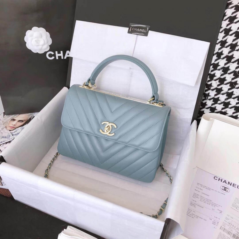 Replica Chanel Chevron Quilted Small Trendy Cc 25453 - Image 11
