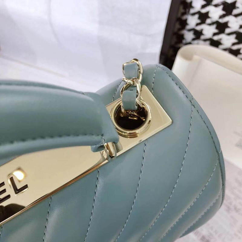Replica Chanel Chevron Quilted Small Trendy Cc 25453 - Image 12