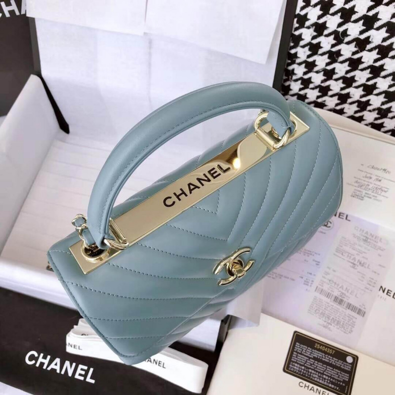 Replica Chanel Chevron Quilted Small Trendy Cc 25453 - Image 3