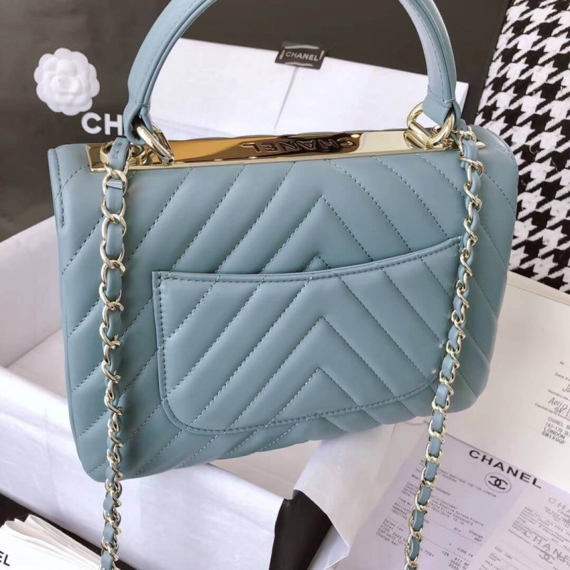 Replica Chanel Chevron Quilted Small Trendy Cc 25453 - Image 7