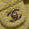 Best Replicas Bags - Chanel Classic Flap Bag in Yellow Tweed 1112 Best Louis Vuitton LV Replica Bags On Sales