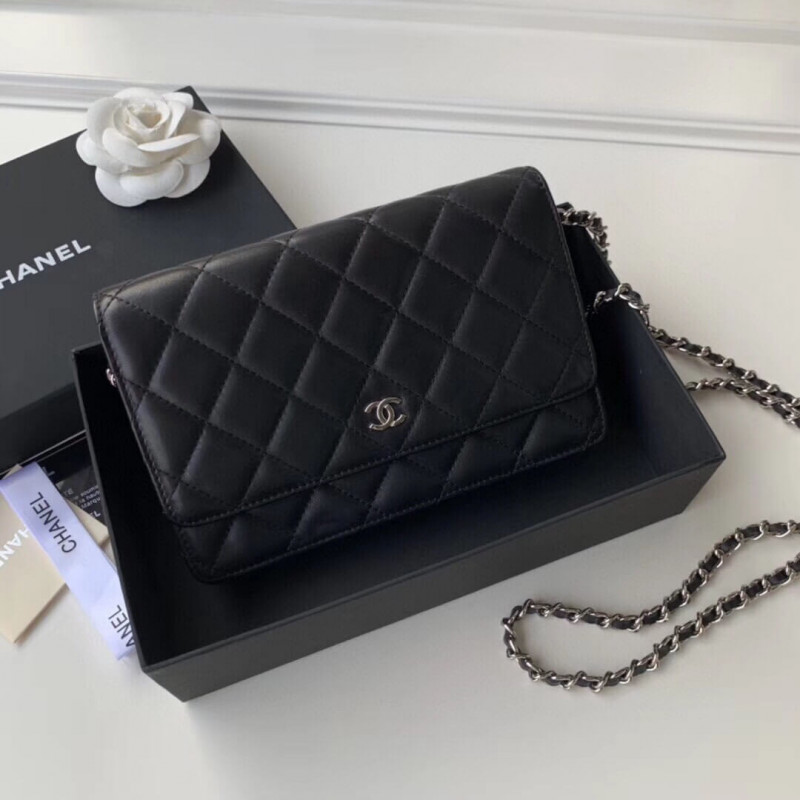 Replica Chanel Classic Lambskin Wallet On Chain Woc Ap0250 - Image 2