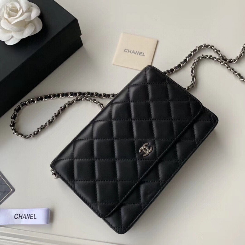 Replica Chanel Classic Lambskin Wallet On Chain Woc Ap0250 - Image 6