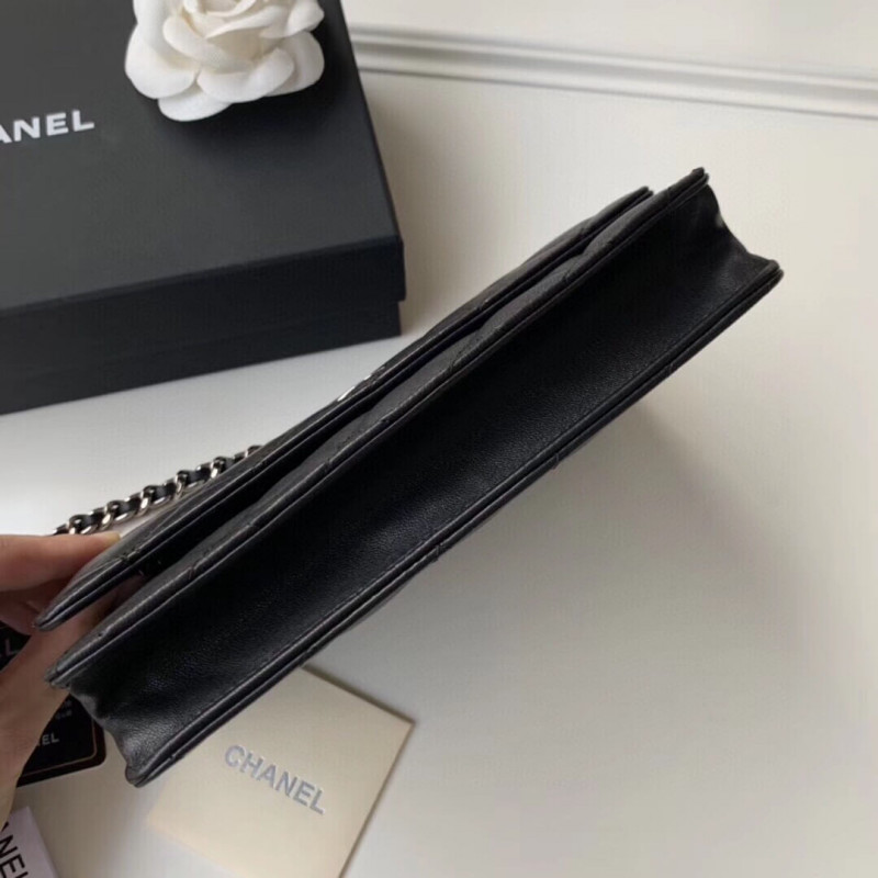 Replica Chanel Classic Lambskin Wallet On Chain Woc Ap0250 - Image 8