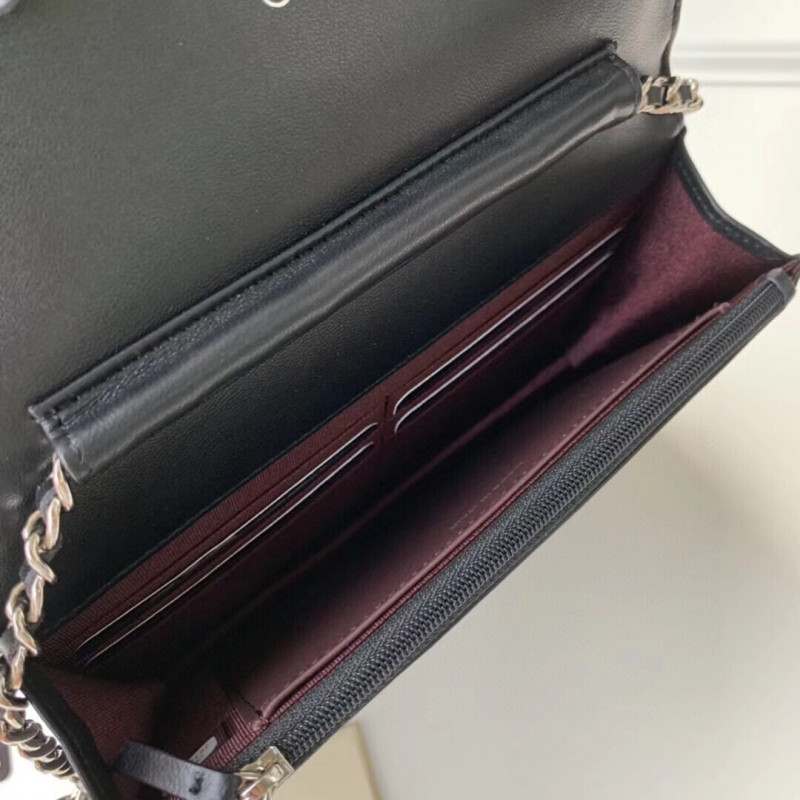 Replica Chanel Classic Lambskin Wallet On Chain Woc Ap0250 - Image 9